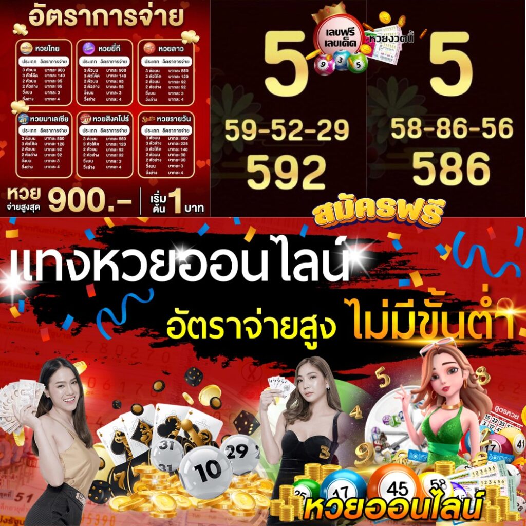 แทงหวยไม่มีขั้นต่ำ